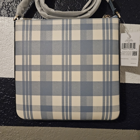 Kate Spade Plaid Crossbody - Picture 2 of 5